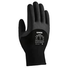 WORK GLOVES  UVEX UNILITE THERMO PLUS BLACKAD 8
