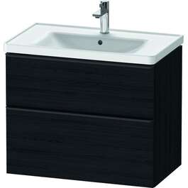 Duravit D-Neo Bathroom Furniture DE435501616 Black Oak