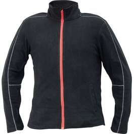  FLEECE JACKET  CERVA WESTOW BLACK 2XL