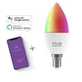 BULB ROBERT SMART 4,5W E14 LED DIM WI-FI 380lm RGB BULB ROBERT SMART 4,5W E14 LED DIM WI-FI 380lm RGB