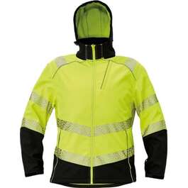 КУРТКА 44 / 5 000 КУРТКА SOFTSHELL CERVA KNOXFIELD PROFI HV ЖЕЛТЫЙ  XL