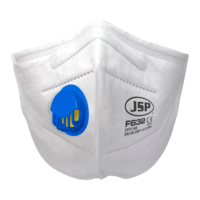 RESPIRATOR FFP3  JSP P3V  VÄLJAHINGAMISKLAPIGA