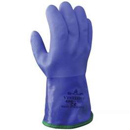 WINTER WORK GLOVES  SHOWA490 KEMIKAAL.VOODRIGA XL10