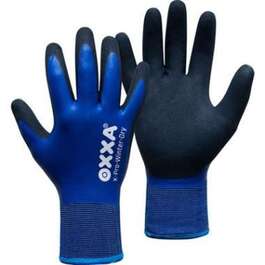 WINTER WORK GLOVES OXXA X-PRO-WINTER-DRY BLACK/SININE 10 WINTER WORK GLOVES OXXA X-PRO-WINTER-DRY BLACK/SININE 10