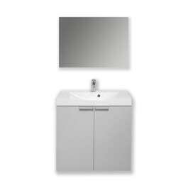 Allaskaappi Balteco Ocean 80 cm vaaleanharmaa