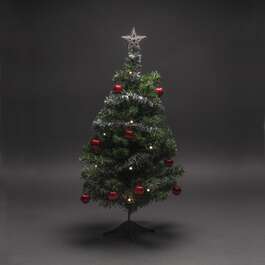 РОЖДЕСТВЕНСКИЙ СВЕТИЛЬНИК ЕЛЬ 10 LED 58СМ