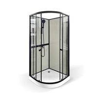 GOTLAND KRISTA SHOWER CABIN 80*80*195 CM, LOW PALLET, WITHOUT ROOF, SW909