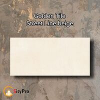 Floor tile Golden Tile Street Line, beige, 300x600