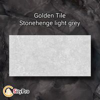 Wall tile Golden Tile Stonenhege, light gray, 300x600