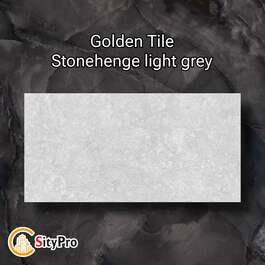Wall tile Golden Tile Stonenhege, light gray, 300x600