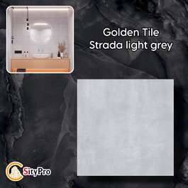 Floor tile Golden Tile Strada,light gray, 600x600