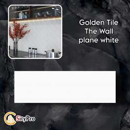 Wall tile Golden Tile The Wall,white, 100x300