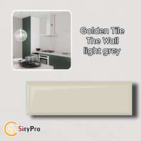 Keraamiline seinaplaat Golden Tile THE WALL,helehall, 100x300