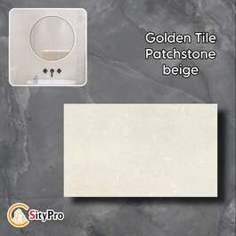 Wall tile Golden Tile Patchstone,beige, 250x400