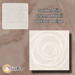 Wall tile Golden TIle Crema Marfil,beige decorative, 300x600