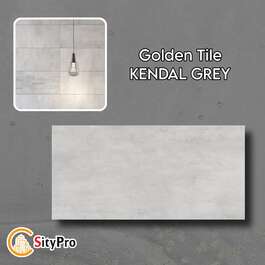 Wall and floor tiles Golden Tile Kendal,gray, 307x607