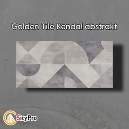Floor and wall tile Golden Tile Kendal,gray, 307x607