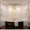 Lattialaatta, keraaminen Golden Tile Saint Laurent, musta, 607x607