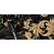Wall decorative tile Golden Tile Saint Laurent,black, 300x600