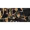 Decorative wall tile Golden Tile Saint Laurent,black, 300x600
