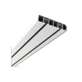KARDINAPUU PLAST 2R 180CM VALGE