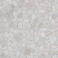 LUONNONKIVIMOSAIIKKI  30x30 SLICED WHITE