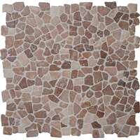 NAT.MOSAIIKKI  30x30 COCO BROWN INTERLOCK