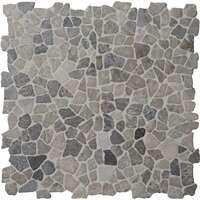 NAT.MOSAIIKKI  30X30 LIGHT GREY INTERLOCK