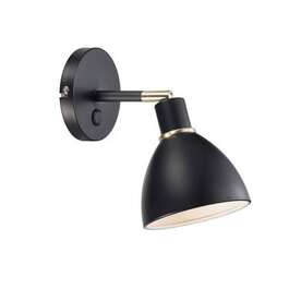 VALGUSTI RAY MUST MET E14 40W SEINA