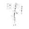 Basin mixer GROHE START 23123001 HYGIENICA