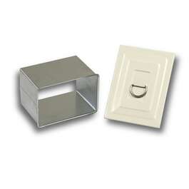 TAHMATOPP 8x10 VALGE