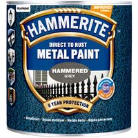 METALLIVÄRV HAMMERITE HAMMERED Grey 2,5L