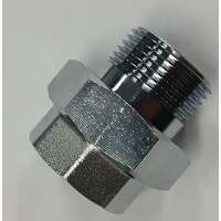 American connector 1/2" chrome