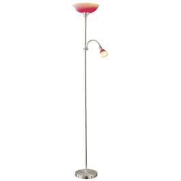 Ceiling light UP4 60W+40W Red/Orange