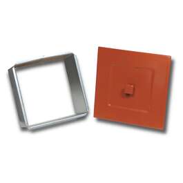 Soot Top 140x140 Brick Red