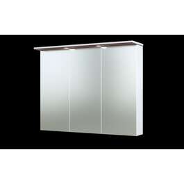 Pesuallaskaappi ALLEGRO 91 cm punainen LED (IP44)-valo