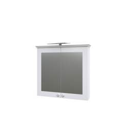 Pesuallaskaappi SIESTA 79 cm LED IP44 Matta Valkoinen