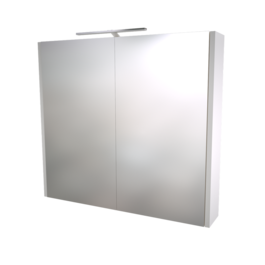 Pesuallaskaappi SERENA 75 cm valkoinen LED IP44