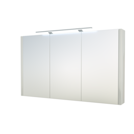 Pesuallaskaappi SERENA 110 cm Valkoinen LED IP44