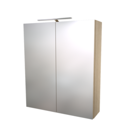 Pesuallaskaappi SCANDIC 60 SAAR LED-valolla