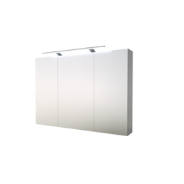 Pesuallaskaappi SCANDIC LED 100 cm Valkoinen