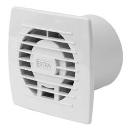 xVENTILAATOR EXTRA D150mm TAIMERIGA, Valkoinen xVENTILAATOR EXTRA D150mm TAIMERIGA, Valkoinen