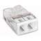 TERMINAL WAGO 2x2,5mm² 25tk White TERMINAL WAGO 2x2,5mm² 25tk White
