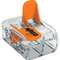 TERMINAL WAGO 2x0,2-4mm² 100tk/PK TERMINAL WAGO 2x0,2-4mm² 100tk/PK