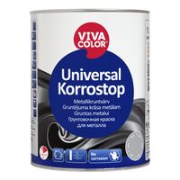 METALLIKRUNTVÄRV VIVACOLOR KORROSTOP Grey 1L