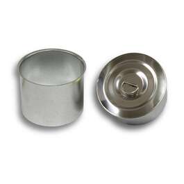 Round 10 cm Stainless Steel Soot Cup