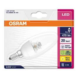BULB  OSRAM 6W E14 LEDSTAR KÜÜNAL KLAAR