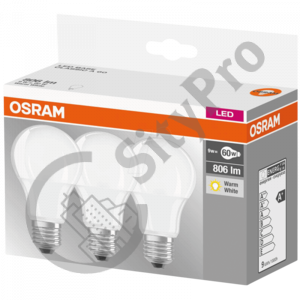 PIRN OSRAM 7W E27 LED RETROFIT MATT 3TK/PAKK