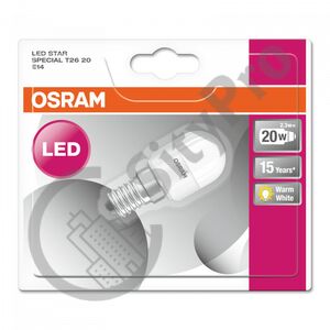 PIRN OSRAM PT26 2,3W/827  E14 LED ÕHUP.LAMP