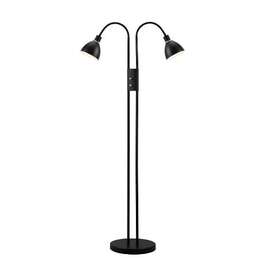 VALGUSTI RAY MUST MET E14 2X40W PÕRANDA DIM